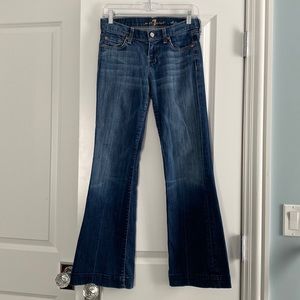 7 For All Man Kind Distressed Dojo Jeans in size 26